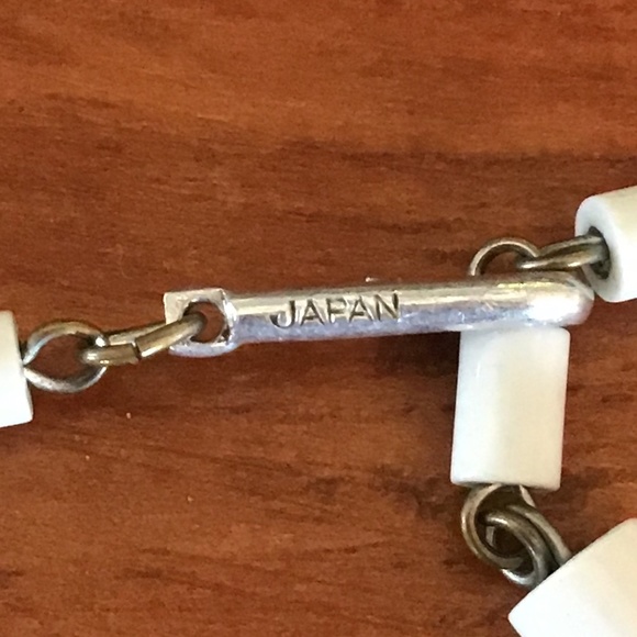 Vintage Choker Bead Necklace Adjustable Length Japan - Picture 9 of 12